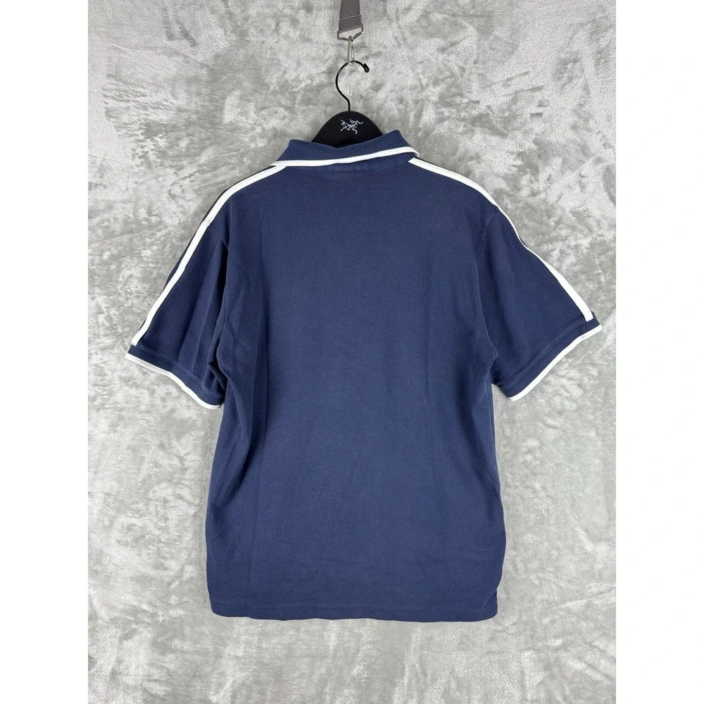 Vintage Nike Penn State Swoosh Polo Shirt Mens Medium Preppy College College
